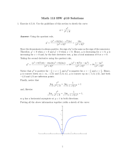 Math 113 HW #10 Solutions