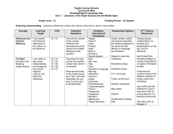 Literature of the Anglo-Saxons and the Middle