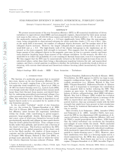 Star Formation Efficiency in Driven, Supercritical, Turbulent Clouds