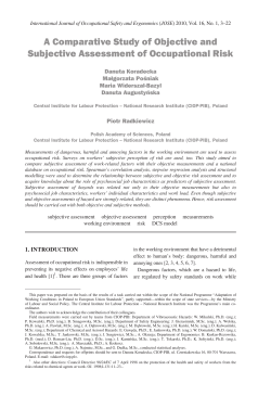 A Comparative Study of Objective and Subjective Assessment of