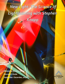 Painting With Light Education Guide
