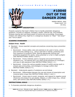 #10040 OUT OF THE DANGER ZONE