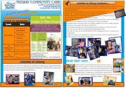 Newsletter - July 2014 - Midway Community Care