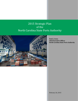 strategic plan template - North Carolina General Assembly