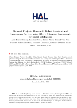 Humanoid Robot Assistant and Companion for Everyday Life