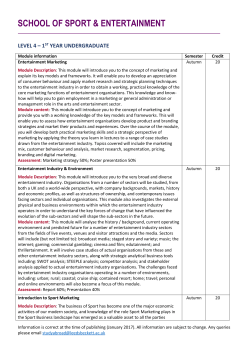 School of Sport - Leeds Beckett University