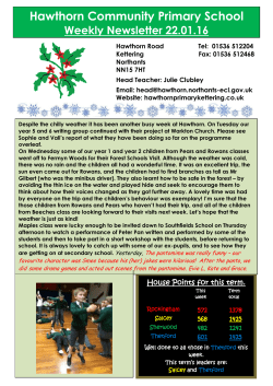 Newsletter 22nd January 2016 PDF File