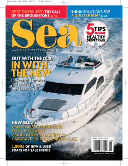 PDF | 4 Pgs - Fathom Yachts