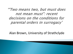 Alan Brown, University of Strathclyde
