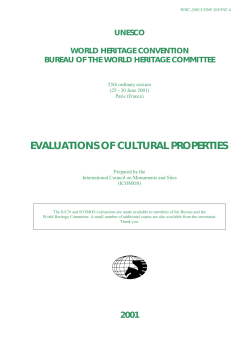 English - UNESCO World Heritage Centre