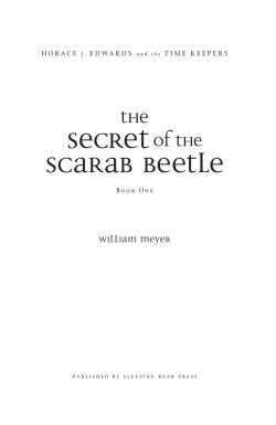 Chapter One - Horace and the Time Keepers
