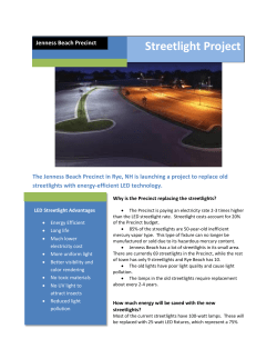 Streetlight Project