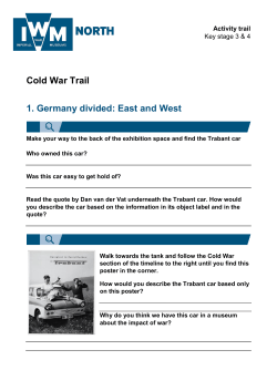 Cold War trail - Imperial War Museums