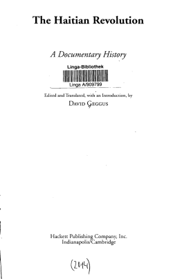 The Haitian Revolution