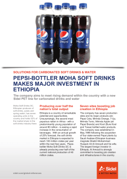 pepsi-bottler moha soft drinks makes major investment in