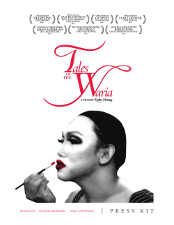 press kit - Tales of the Waria