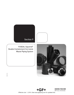 Fuseal Squared Double Containment (01/01/13