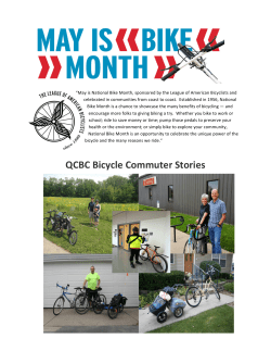Bike Commuter Stories - Quad Cities Bicycle Club