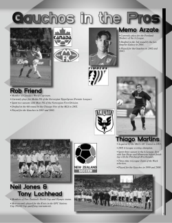 Gauchos in the Pros - College Sports Live