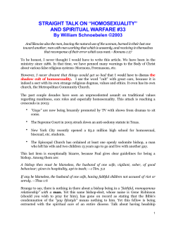 ST33-Ho Spir Warfare - With One Accord Ministries