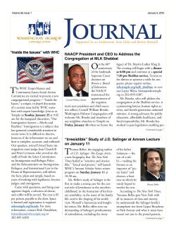 “Inside the Issues” with WHC NAACP President and CEO to Address