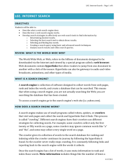L02. INTERNET SEARCH
