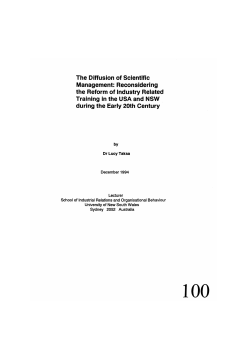 Untitled - UNSW Sydney