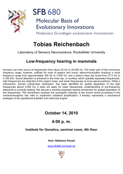Low-frequency hearing in mammals