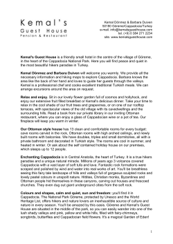 Kemal`s Guest House is a friendly small hotel in the centre of the