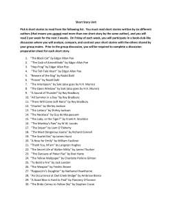 Short Story Unit - Endeavor Charter School