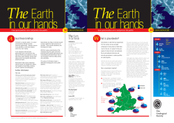 groundwater a/w - The Geological Society