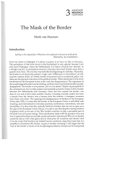 The Mask of the Border