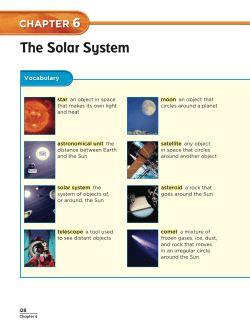 The Solar System