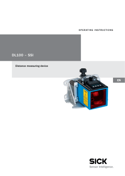 DL100 SSI Distance measuring device