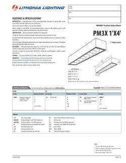 PM3X 1`X4` - Acuity Brands