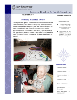 Sensory Haunted House