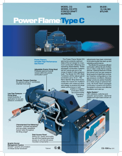 model cg model cg htd forced draft burners gas