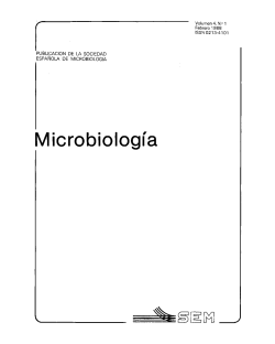 Sociedad Espa&ntilde;ola de Microbiolog&iacute;a