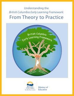 From Theory to Practice - Province of British Columbia