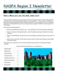 NASPA Region I Newsletter
