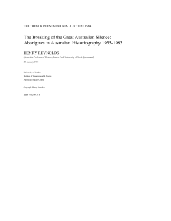 Henry Reynolds - King`s College London