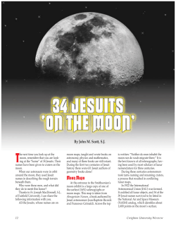 34 Jesuits on the Moon - Campion Jesuit High School