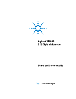 Agilent 34405A 5 ½ Digit Multimeter