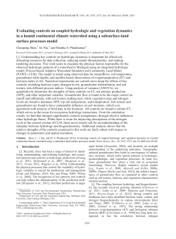 Evaluating controls on coupled hydrologic and vegetation dynamics