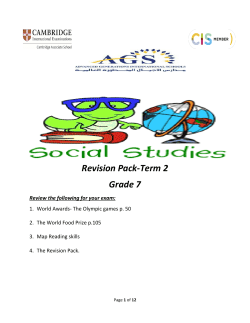 grade 7 revision pack SST