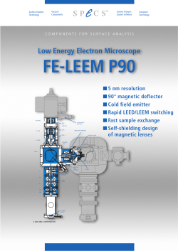 Low Energy Electron Microscope FE-LEEM P90