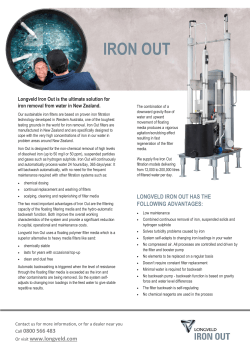 Longveld Iron Out Brochure