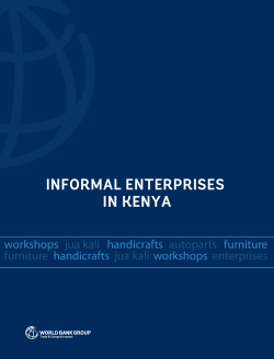 informal enterprises in kenya