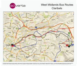 Claribels West Midlands Bus Routes