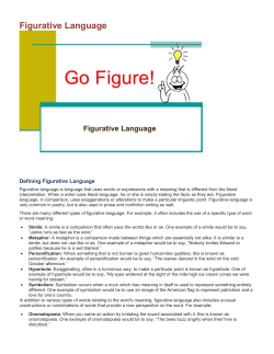 Figurative Language